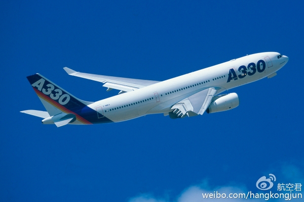 98年空客A330的表演优雅飘逸